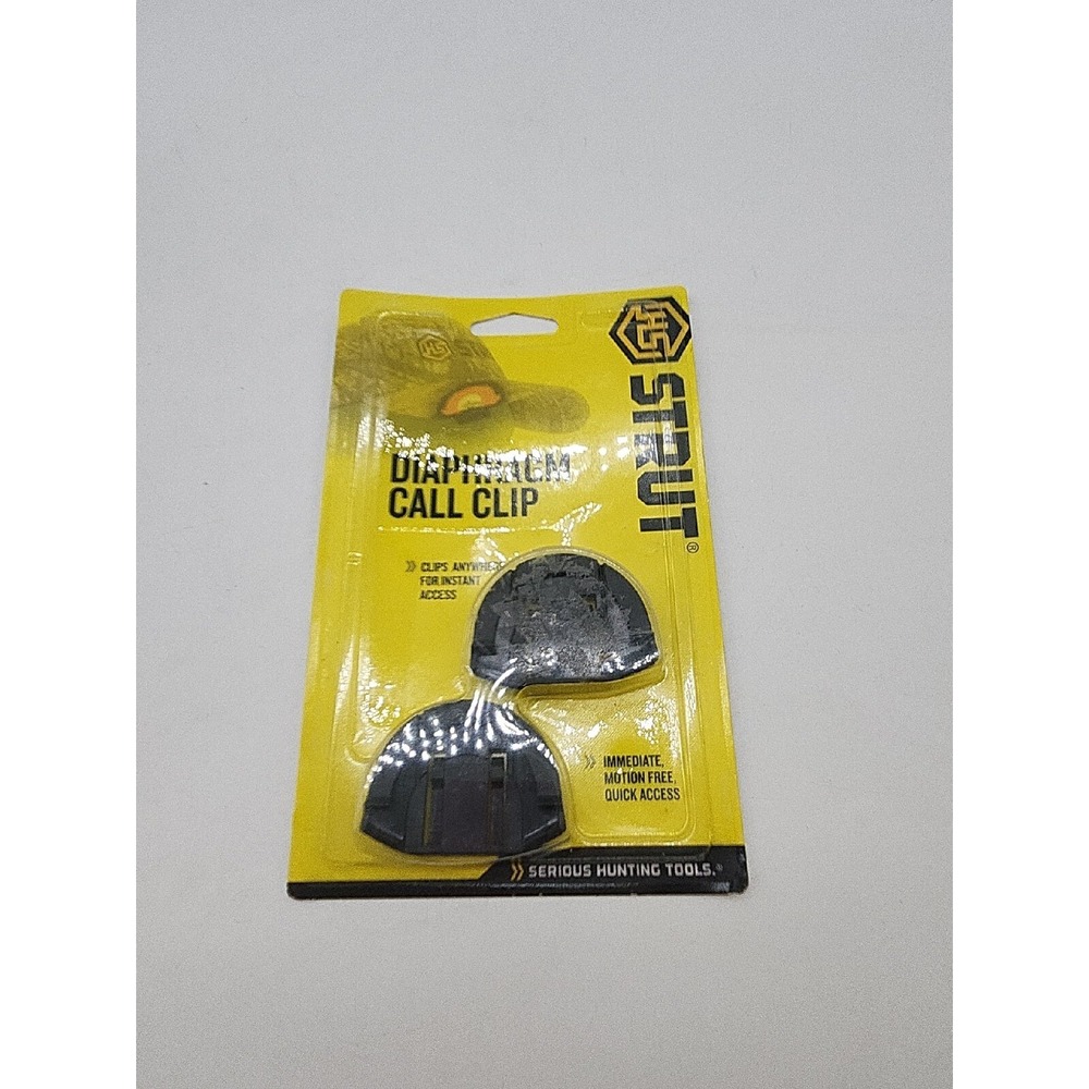 NEW~ Hunters Specialties 06899W2 Strut Diaphragm Call Clip 2 Per Pack